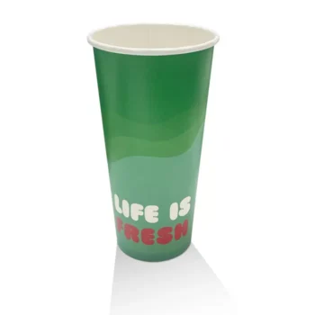 Aqueous Coated Paper Cold Cup 22oz 1000pc/ctn