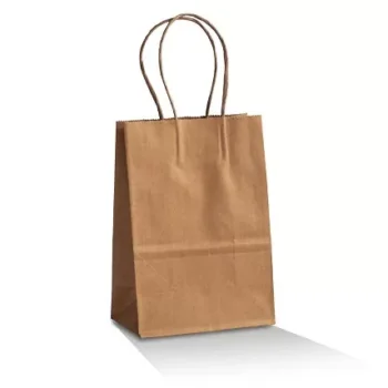Brown Kraft Bag/Twisted paper handle- Baby 500pc/ctn