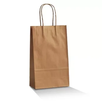 Brown Kraft Bag /Twisted paper handle – Small 500pc/ctn