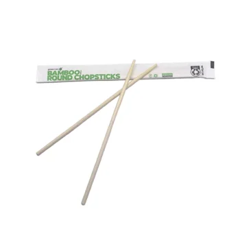 Bamboo round chopstick 4.5*200mm 3000pc/ctn