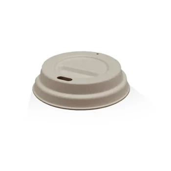 Bagasse Lid- 4 oz/Natural 2000pc/ctn