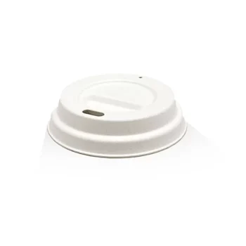 Bagasse Lid- 4 oz/White 2000pc/ctn