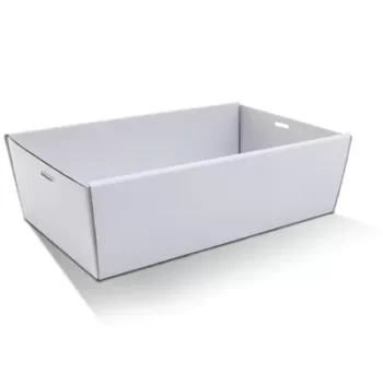 CORRUGATED CATERING TRAY WITH LIDS