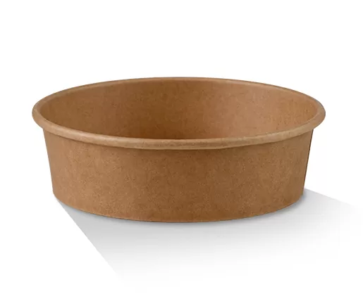 PLA Coated Kraft Salad Bowl 16oz 300pc/ctn