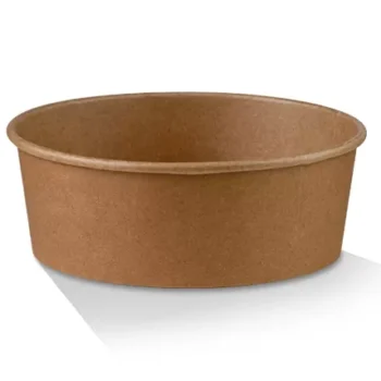 PLA Coated Kraft Salad Bowl 25oz 300pc/ctn