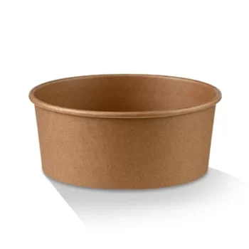 PLA Coated Kraft Salad Bowl 32oz 300pc/ctn