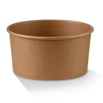 PLA Coated Kraft Salad Bowl 42oz 300pc/ctn