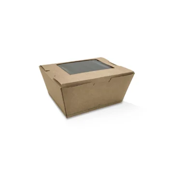 Lunch Box with PLA Window Small 200pc/ctn