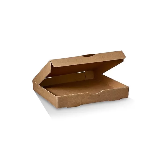 PIZZA BOX BROWN 7 INCH 100/BUNDLE Item size: 180x180x40 mm 100PC/CTN