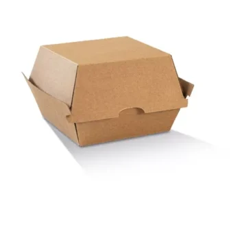 High Burger Box/Brown Corrugated Brown/Plain 200/ctn