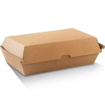 Snack Box-Large/Brown Corrugated Plain/Brown 200pc/ctn