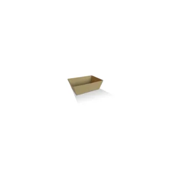 Tray Baby/Brown Corrugated Plain/Brown 900pc/ctn