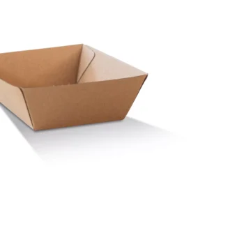 Tray Small/Brown Corrugated Plain/Brown 500pc/ctn