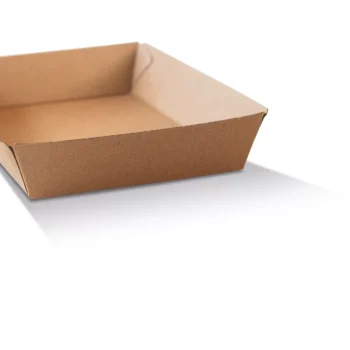 Tray Medium/Brown Corrugated Plain/Brown 250pc/ctn