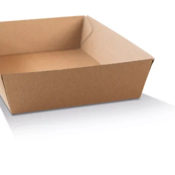Tray X-Large/Brown Corrugated Plain/Brown 100pc/ctn