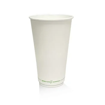 16 oz PLA Coated DW Cup/Plain 500pc/ctn