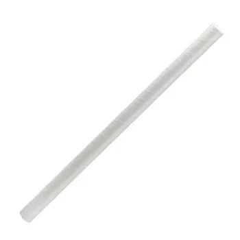 Paper Straw Jumbo -Plain White 2500pc/ctn
