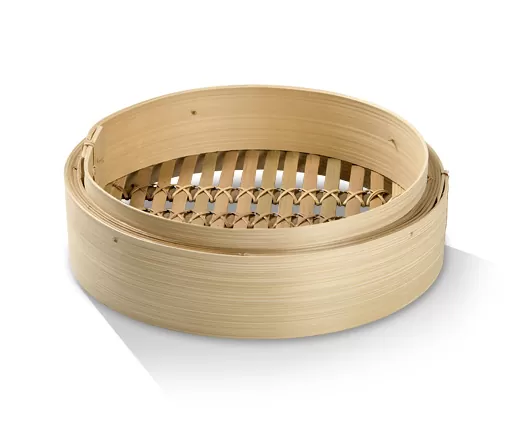 bamboo steamer base 10″ 20/CTN