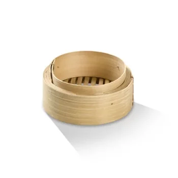 bamboo steamer base 6″ 50/CTN