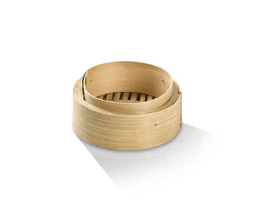 bamboo steamer base 6″ 50/CTN