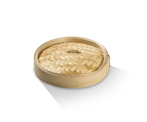 bamboo steamer lid 7″ 20/CTN