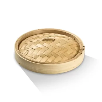 bamboo steamer lid 8″ 20/CTN
