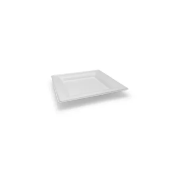 6″ Sugarcane Square Plate 600pc/ctn