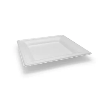 Sugarcane Square Plate 10″ 600pc/ctn