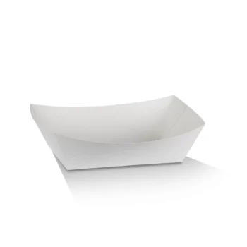 #3 Medium Tray/White Cardboard 500/CTN