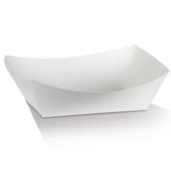 #5 EX-Large Tray/White Cardboard 200/CTN