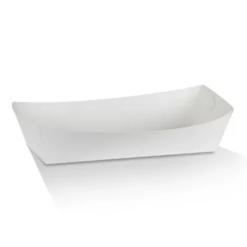 Hot Dog Tray/White Cardboard 250/CTN