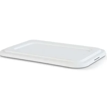 Sugarcane lid for 4 compartment tray 300pc/ctn