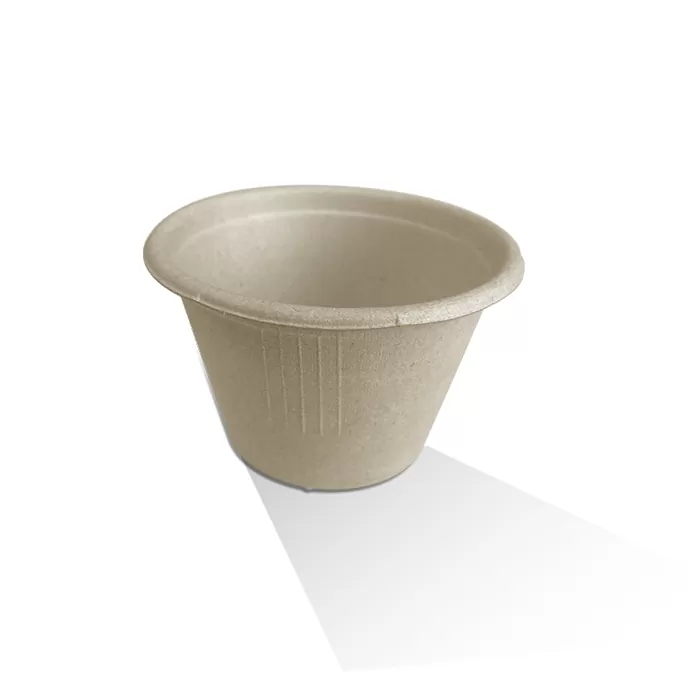 4 OZ Cup Unbleached Sugarcane 2000pc/ctn