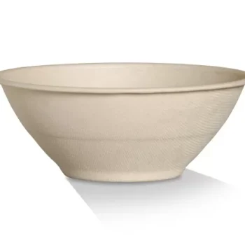 @Unbleached Sugarcane bowl 32oz 500pc/ctn