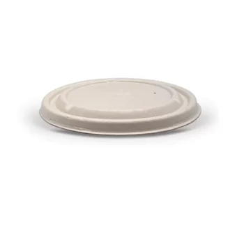 Unbleached Sugarcane Lid/Fit UTB1250/1500 300pc/ctn