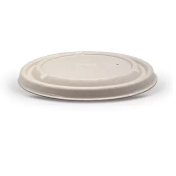 Unbleached Sugarcane Lid/Fit UTB2000/2500 200pc/ctn