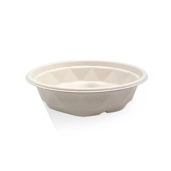 Unbleached sugarcane Takeaway bowl 500ml 300pc/ctn