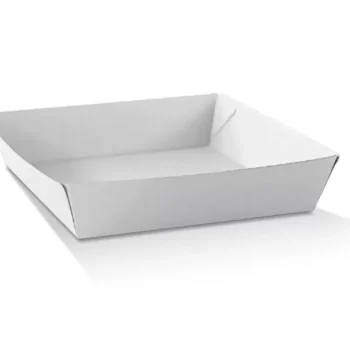 White corrugated tray / large250pc/ctn