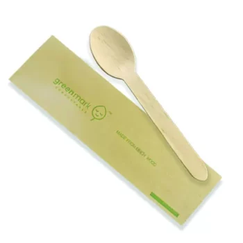 Wooden Spoon individually wrapped 500pc/ctn